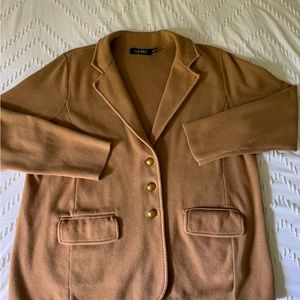 Ralph Lauren Size 1X Knit Blazer